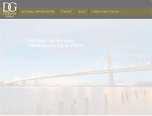 Tablet Screenshot of dewintergroup.com